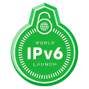 World IPv6 Launch badge